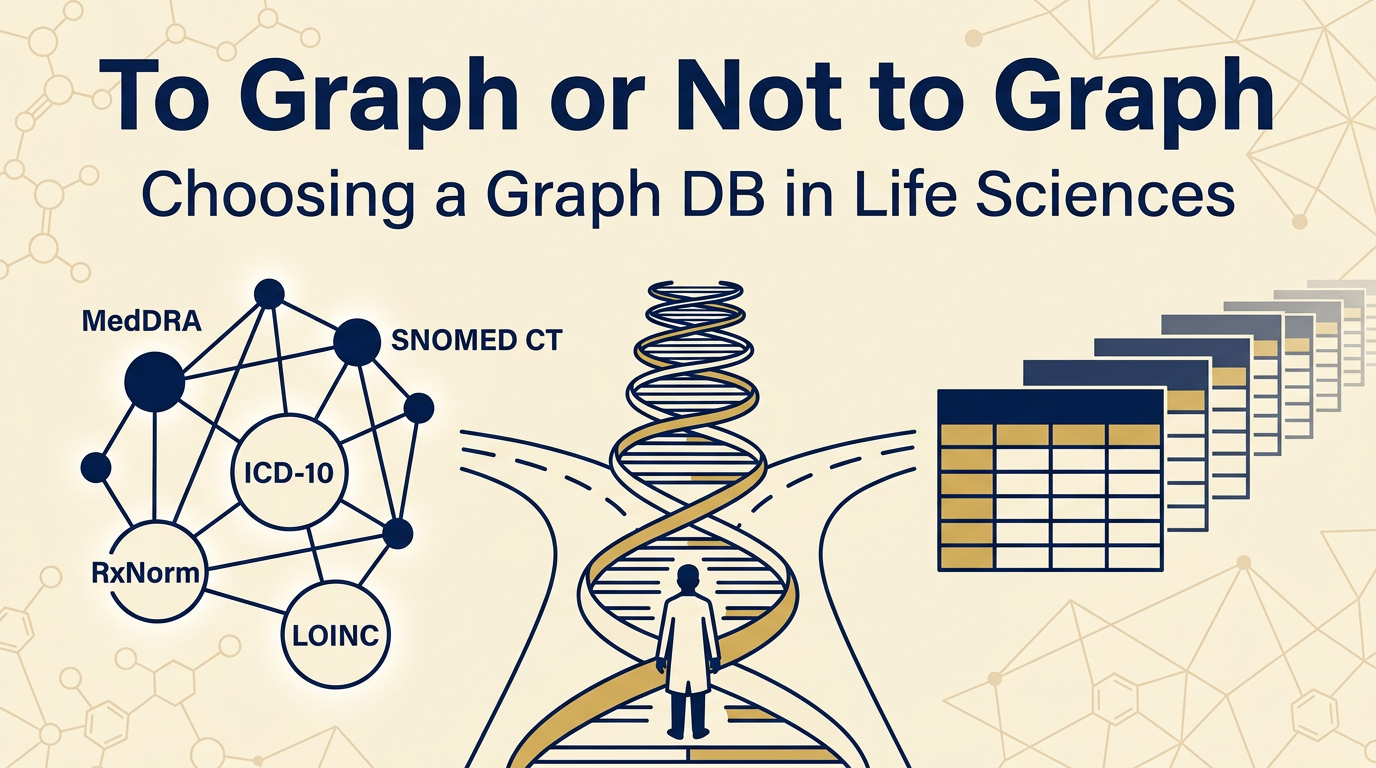 To Graph or Not to Graph? life sciences context layer